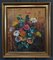 Picquet, Naturaleza muerta Ramo de flores, siglo XX, Óleo sobre tabla, Enmarcado, Imagen 2