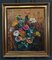 Picquet, Still Life Bouquet of Flowers, 20th Century, Oil on Panel, Framed 1