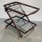 Bar Cart attributed to Cesare Lacca, Italy, 1950s 5