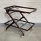 Bar Cart attributed to Cesare Lacca, Italy, 1950s, Image 4