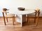 Tavolo da pranzo postmoderno rotondo in travertino bianco crema con piedistallo, anni '70, Immagine 6