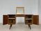 Mid-Century Brown Wood Desk 5