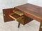 Brauner Mid-Century Schreibtisch aus Holz 7