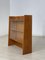 Mid-Century Brown Wooden Shelf 6