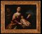Artista di scuola italiana, Sacra Famiglia con San Giovanni Battista, XVII secolo, Olio su tela, In cornice, Immagine 5