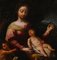 Italienischer Schulkünstler, Heilige Familie mit Johannes dem Täufer, 17. Jh., Öl auf Leinwand, gerahmt 3
