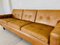 Dänisches Vintage Art Deco Sofa aus Hellbraunem Leder von Svend Skipper für Skipper, 1970er 8