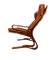 Mid-Century Scandinavian Oddvin Rykken Cognac Leather Chair, 1970s 11