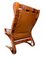 Mid-Century Scandinavian Oddvin Rykken Cognac Leather Chair, 1970s 3