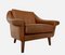 Vintage Danish Cognac Leather Matador Lounge Chair by Aage Christiansen, 1970s 1