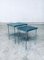 Tavolini ad incastro postmoderno fatti a mano di J. Berdou, Francia, anni '80, set di 2, Immagine 29