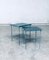 Tavolini ad incastro postmoderno fatti a mano di J. Berdou, Francia, anni '80, set di 2, Immagine 26