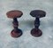 Brutalist Hand Crafted Side Table Set in the style of Charles Dudouyt, France, 1940s, Set of 2 18