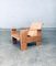 De Stijl Movement Dutch Pine Crate Chair attributed to Gerrit Rietveld, 1960s 27