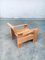 De Stijl Movement Dutch Pine Crate Chair attributed to Gerrit Rietveld, 1960s 16