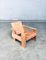 De Stijl Movement Dutch Pine Crate Chair attributed to Gerrit Rietveld, 1960s 34