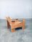 De Stijl Movement Dutch Pine Crate Chair attributed to Gerrit Rietveld, 1960s 17