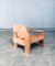 Chaise De Stijl Movement en Pin attribuée à Gerrit Rietveld, Pays-Bas, 1960s 33
