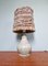 Lampada da tavolo grande in terracotta smaltata, anni '70, Immagine 10