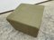 Leather Stool/Pouf in Olive Green from de Sede 6