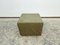 Leather Stool/Pouf in Olive Green from de Sede 1