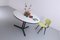 Round Black and White Dining Table by Hein Salomonson for Ap Originals, 1950s 2