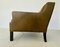 Mid-Century Danish Thams Club Chair in Olive Green Leather by Georg Thams, 1960s 2