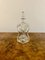 Antique Victorian Hourglass-Shaped Decanter, 1860s 2