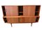 Danish High Cabinet in Teak with Sliding Doors and Bar Cabinet, 1960s 10