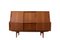 Danish High Cabinet in Teak with Sliding Doors and Bar Cabinet, 1960s 2