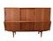 Danish High Cabinet in Teak with Sliding Doors and Bar Cabinet, 1960s 7