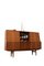 Danish High Cabinet in Teak with Sliding Doors and Bar Cabinet, 1960s 17