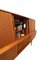 Danish High Cabinet in Teak with Sliding Doors and Bar Cabinet, 1960s 13