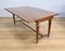 Large Directory Sapelli Mahogany Shuttered Table, 1970s 5