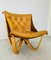 Mid-Century Danish Easy Chair in Soft Tan Leather by Georg Thams, 1970s 4