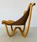 Mid-Century Danish Easy Chair in Soft Tan Leather by Georg Thams, 1970s 10