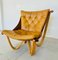 Mid-Century Danish Easy Chair in Soft Tan Leather by Georg Thams, 1970s 5