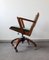 Office Armchair attributed to Paul Vandenbulcke and Fred Sandra for De Coene, 1950s, Image 5