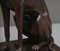 Geschnitzte Greyhounds aus Eiche, 1920er, 2er Set 5