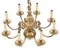 Vintage Ormolu Brass Chandelier with 8 Arms, 1960s, Image 4