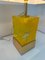 Italian Art Deco Style Yellow Murano Cube Glass Table Lamps , 2000s, Set of 2 11