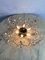 Large Mid-Century Crystal and Iron Ceiling Lights in the style of Maison Baguès, 1980s, Set of 2 11