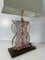 Lámparas de mesa estilo Art Déco de cristal de Murano rosa, década de 2000. Juego de 2, Imagen 9