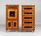 Louis XVI Style Chinoiserie Secretary and High Chest, Set of 2 1
