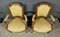 Late 19th Century Louis XVI Cabriolet Armchairs in Beech, Set of 2 6