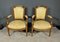 Late 19th Century Louis XVI Cabriolet Armchairs in Beech, Set of 2 2