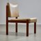Angular Teak and Leather Chair with Copper Details, 1970s 22