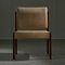 Angular Teak and Leather Chair with Copper Details, 1970s 26