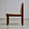 Angular Teak and Leather Chair with Copper Details, 1970s 19