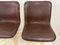 Brown Leather Dining Chairs by Yrjö Kukkapuro for Haimi, 1960s, Set of 4 13